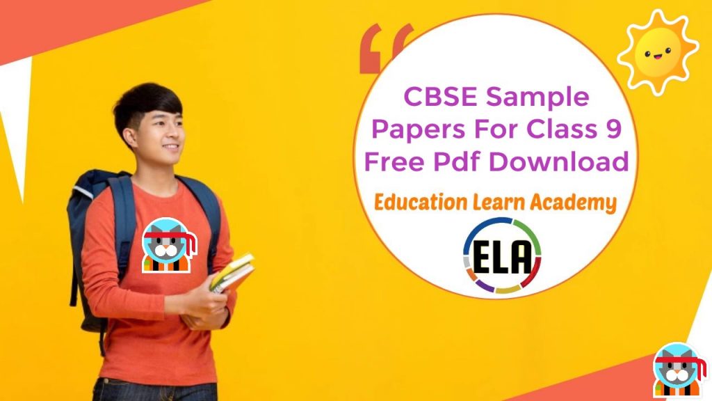 CBSE Sample Papers For Class 9