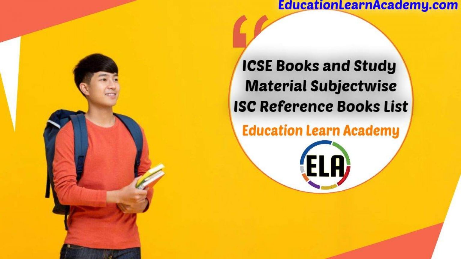 ICSE Books And Study Material Subjectwise | ISC Reference Books List ...