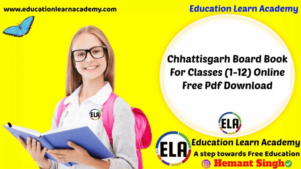 [PDF] Chhattisgarh Board Textbooks - From Classes (1-12) Online