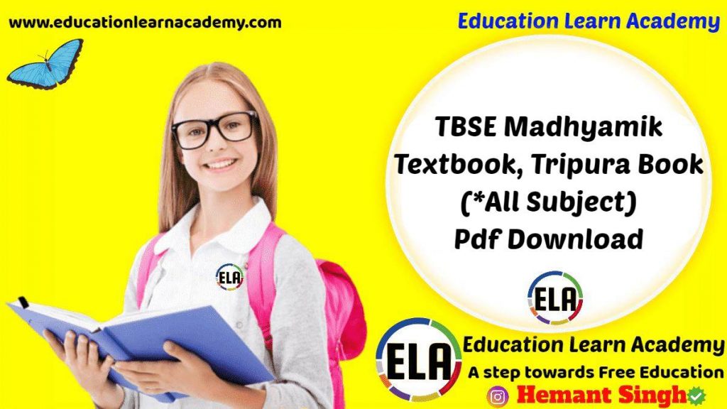 TBSE Madhyamik Textbook, Tripura Book (_All Subject) Pdf Download