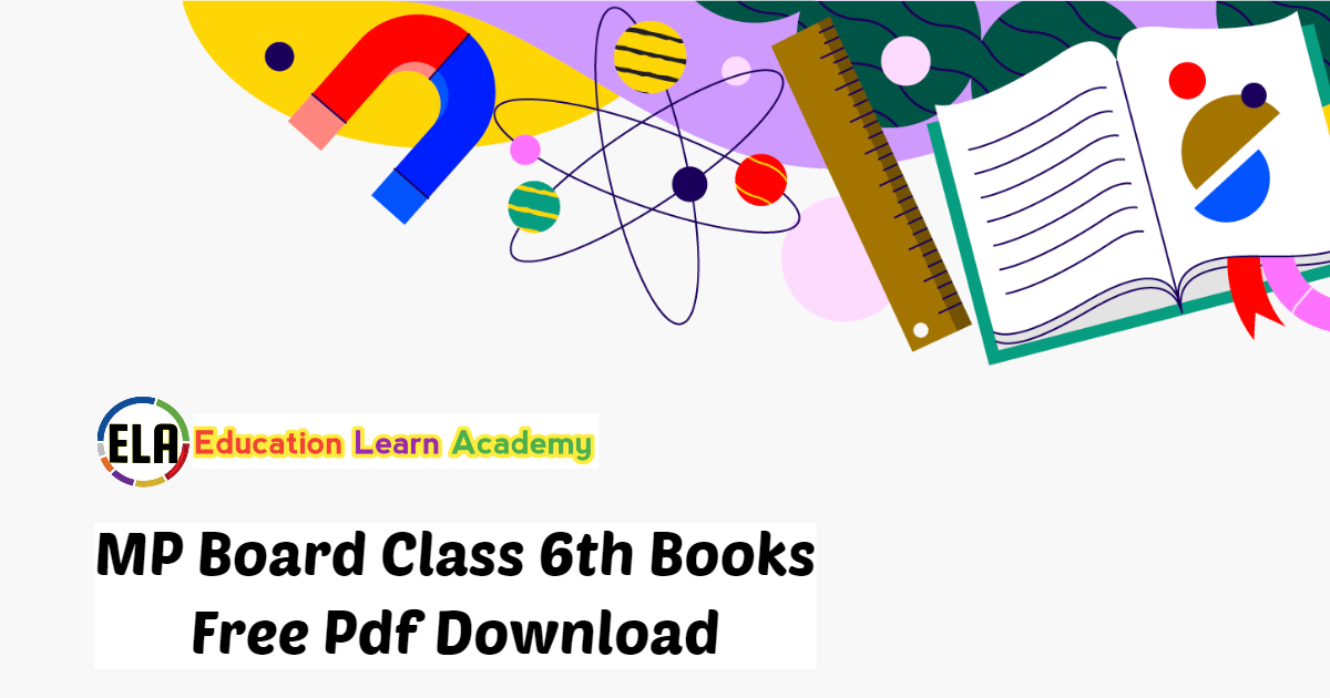 MP Board Class 6th Books Free Pdf Download