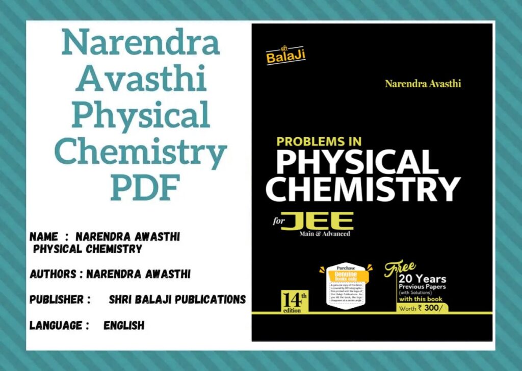 Narendra Awasthi Solutions For Physical Chemistry PDF Download
