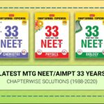 MTG 33 Years NEET Chapterwise Solved Paper Physics, Chemistry, and Biology Free Pdf Download