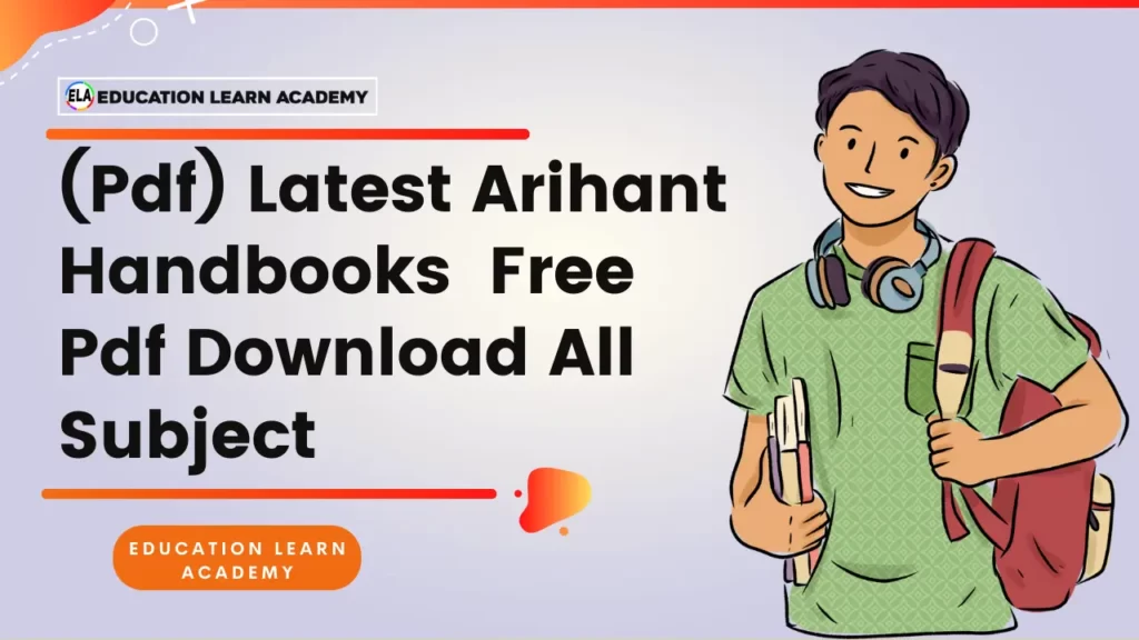 Arihant Handbooks Latest Free Pdf Download All Subject
