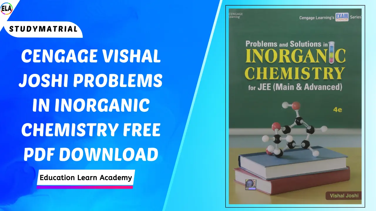 Cengage Vishal Joshi Problems In Inorganic Chemistry Free Pdf
