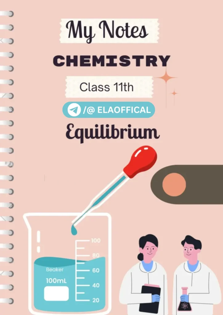 Class 11 Chemical Equilibrium Chemistry ss 2