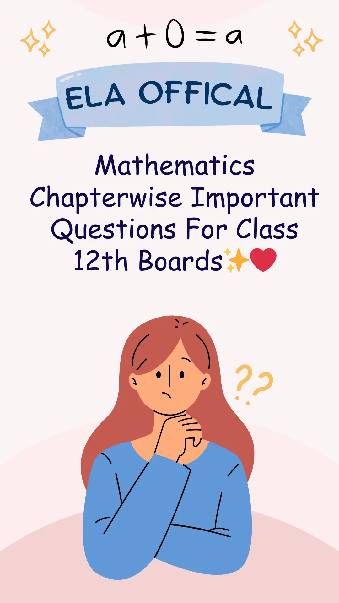 Class 12th Mathematics CHAPTER WISE Important Questions For Boards Exam